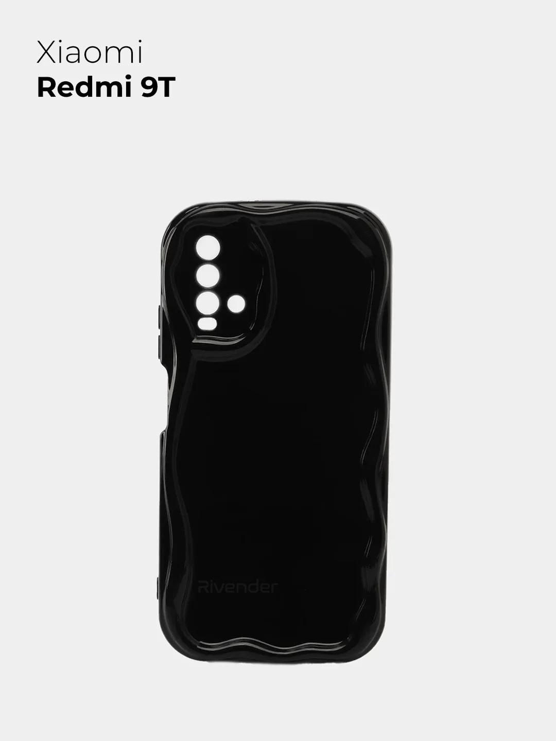 Черный чехол для Xiaomi Redmi 9T (Сяоми Редми 9Т), противоударный