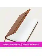 Ежедневник датированный 2025 Brauberg, планер планинг записная книжка А5, под кожу