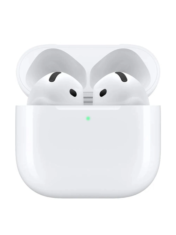 Гарнитура вкладыши Apple AirPods 4 A3050/A3053/A3058 белый беспроводные