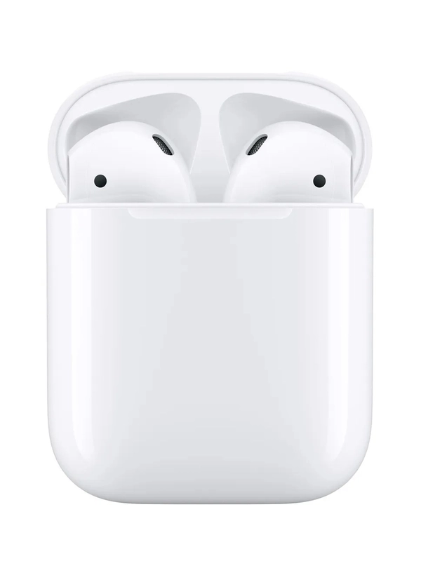 Гарнитура вкладыши Apple AirPods 2 A2032,A2031,A1602 белый беспроводные bluetooth