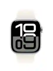Смарт-часы Apple Watch Series 10 сереб. Sport Band рем.белый