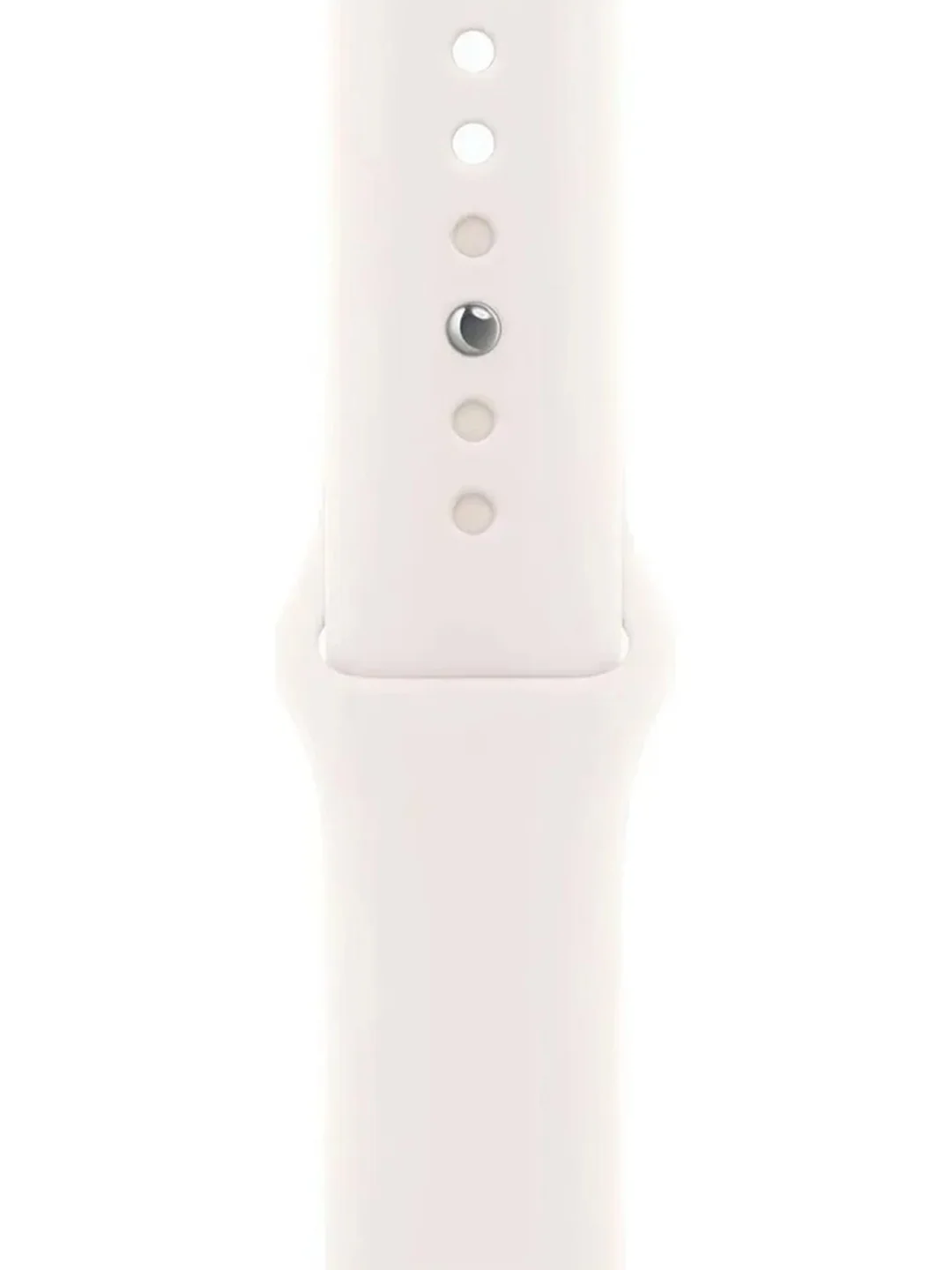 Смарт-часы Apple Watch Series 10 сереб. Sport Band рем.белый