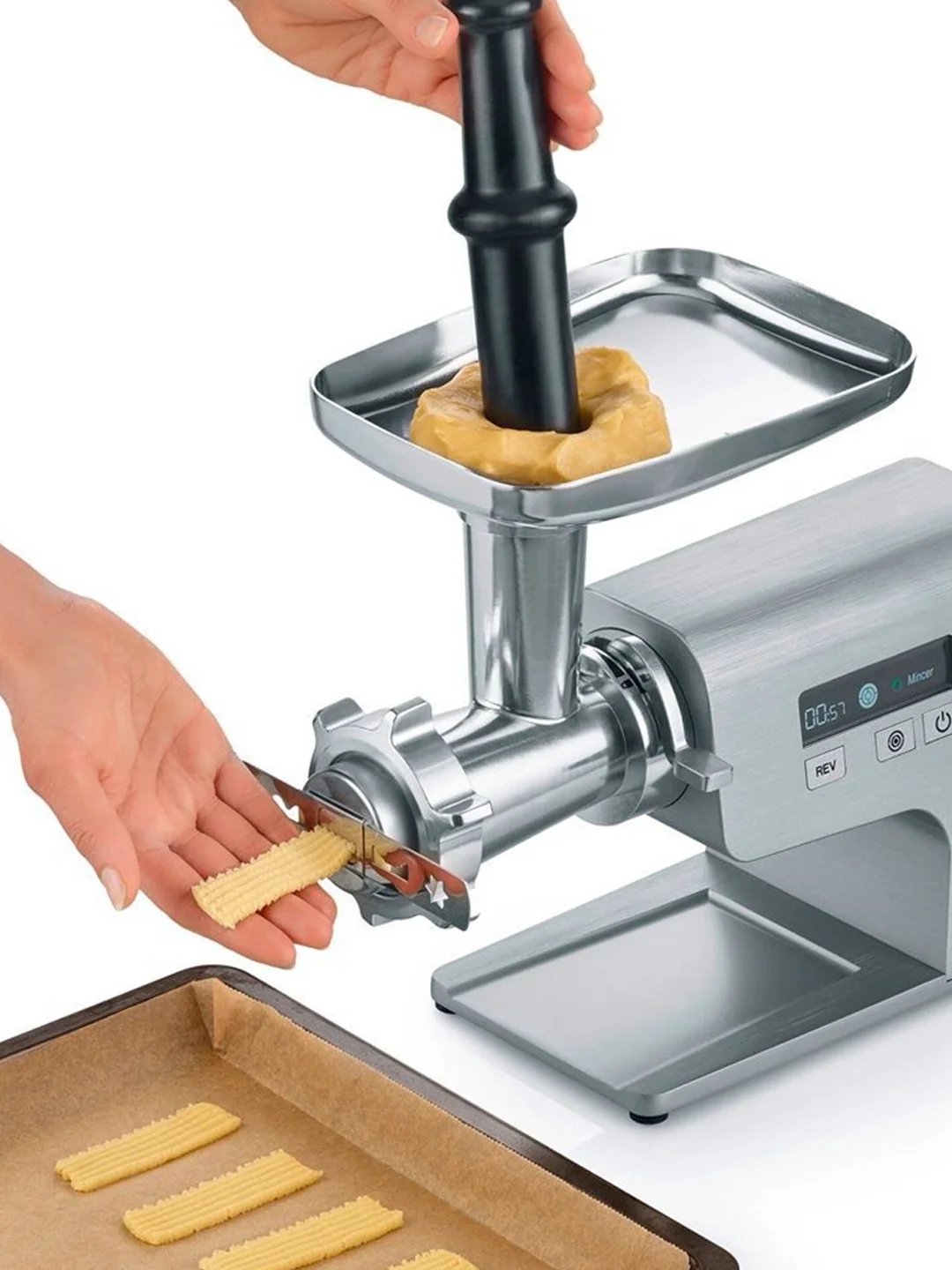 Мясорубка GRAEF FW 500 silber