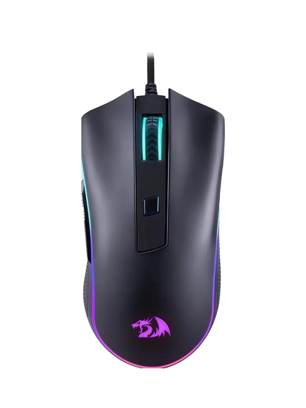 Мышка USB OPTICAL CYPHER BLACK RGB 72075 REDRAGON