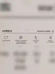 Портативная колонка BLUETOOTH BT-S052 ROMBICA