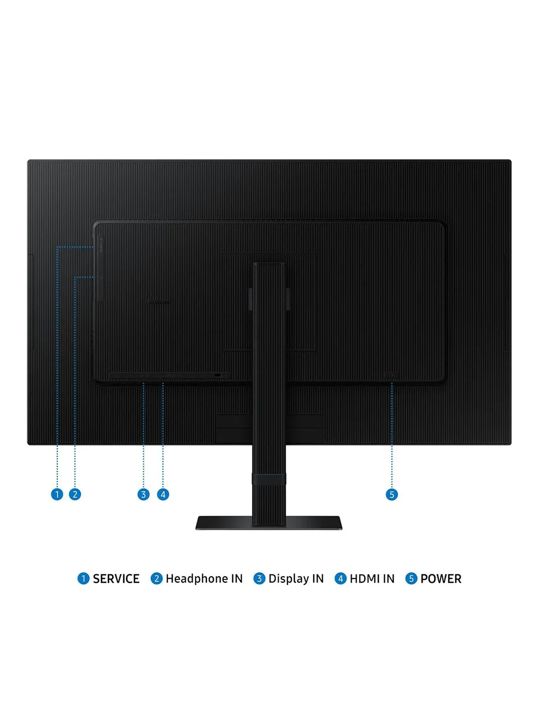 ЖК монитор SAMSUNG, 27" , IPS, 3840x2160 16:9, 5, 350, 1000:1, 5 мс, да, черный, 8.4 кг