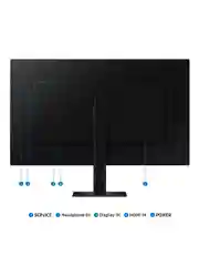 ЖК монитор SAMSUNG, 27" , IPS, 3840x2160 16:9, 5, 350, 1000:1, 5 мс, да, черный, 8.4 кг