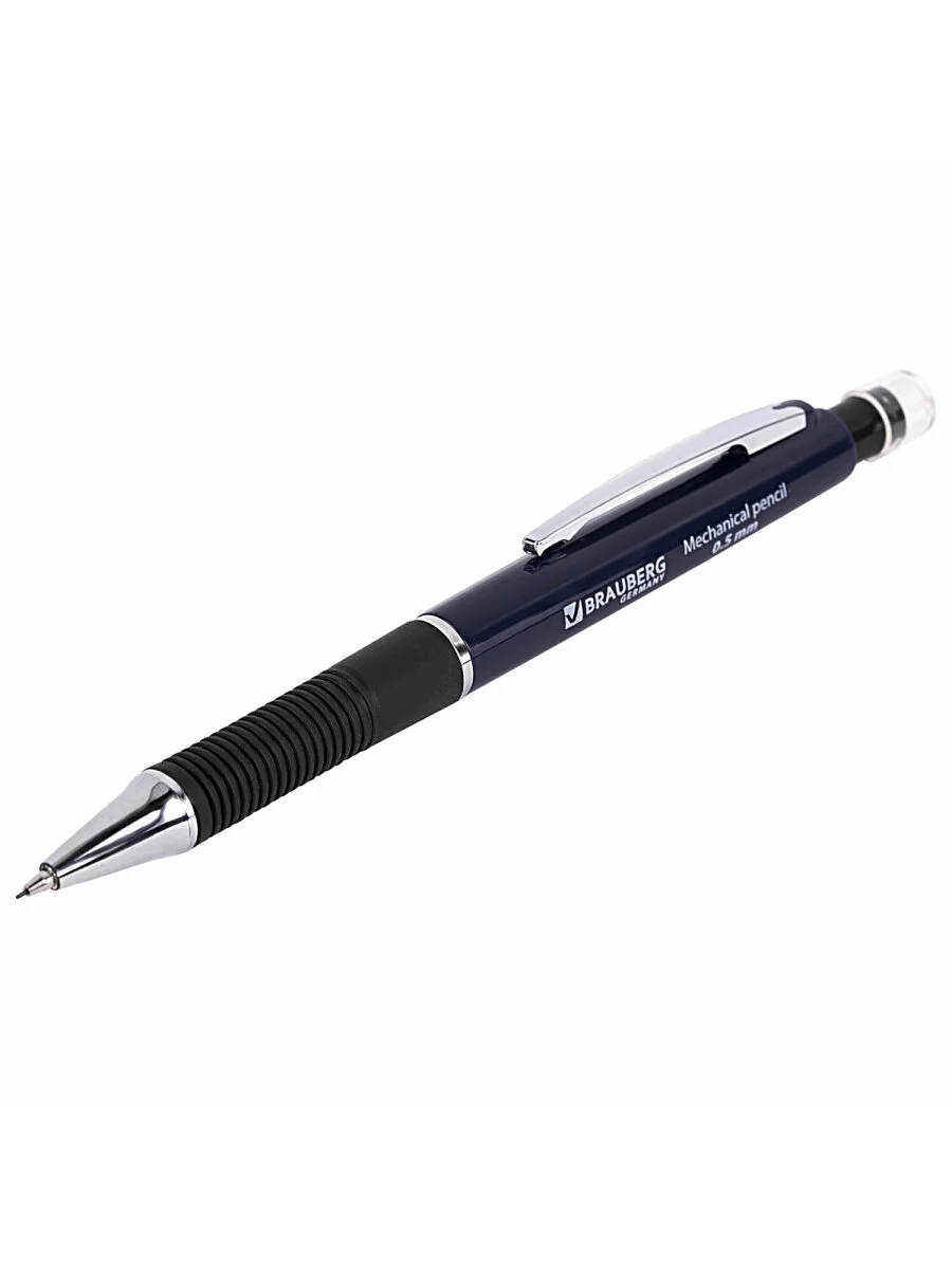 Набор BRAUBERG "Modern", механический карандаш и грифели НВ 0,5мм 12 штук, 180335