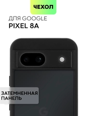 Чехол для Google Pixel 8a пластиковый с силиконом BROSCORP противоударный с защитой камер
