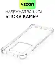 Прозрачный чехол для Xiaomi 13T, 13T Pro силиконовый, Broscorp, противоударный, с усиленными углами