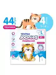 Подгузники-трусики JOONIES Premium Soft, размер L (9-14 кг), 44 штуки