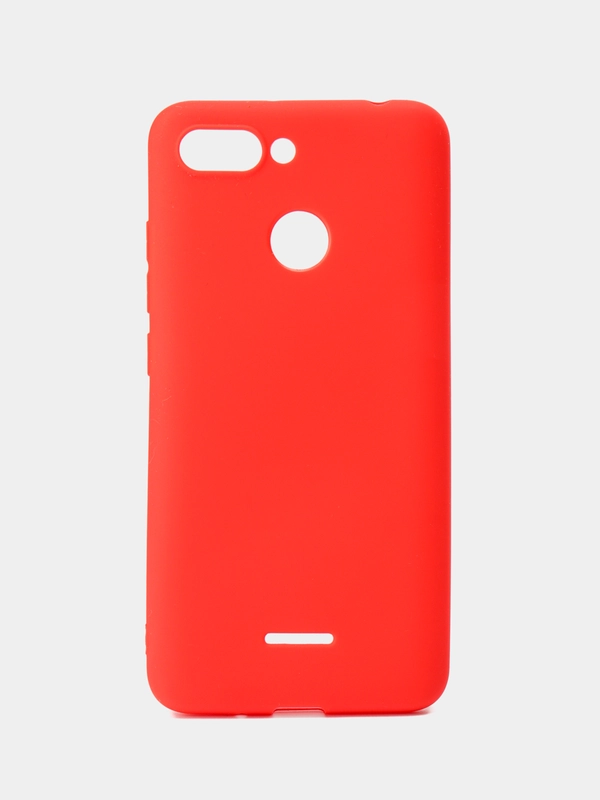 Защитный чеход TRU "красный" для Honor 10/ 8х / Redmi 6 / Samsung J7 PRIME
