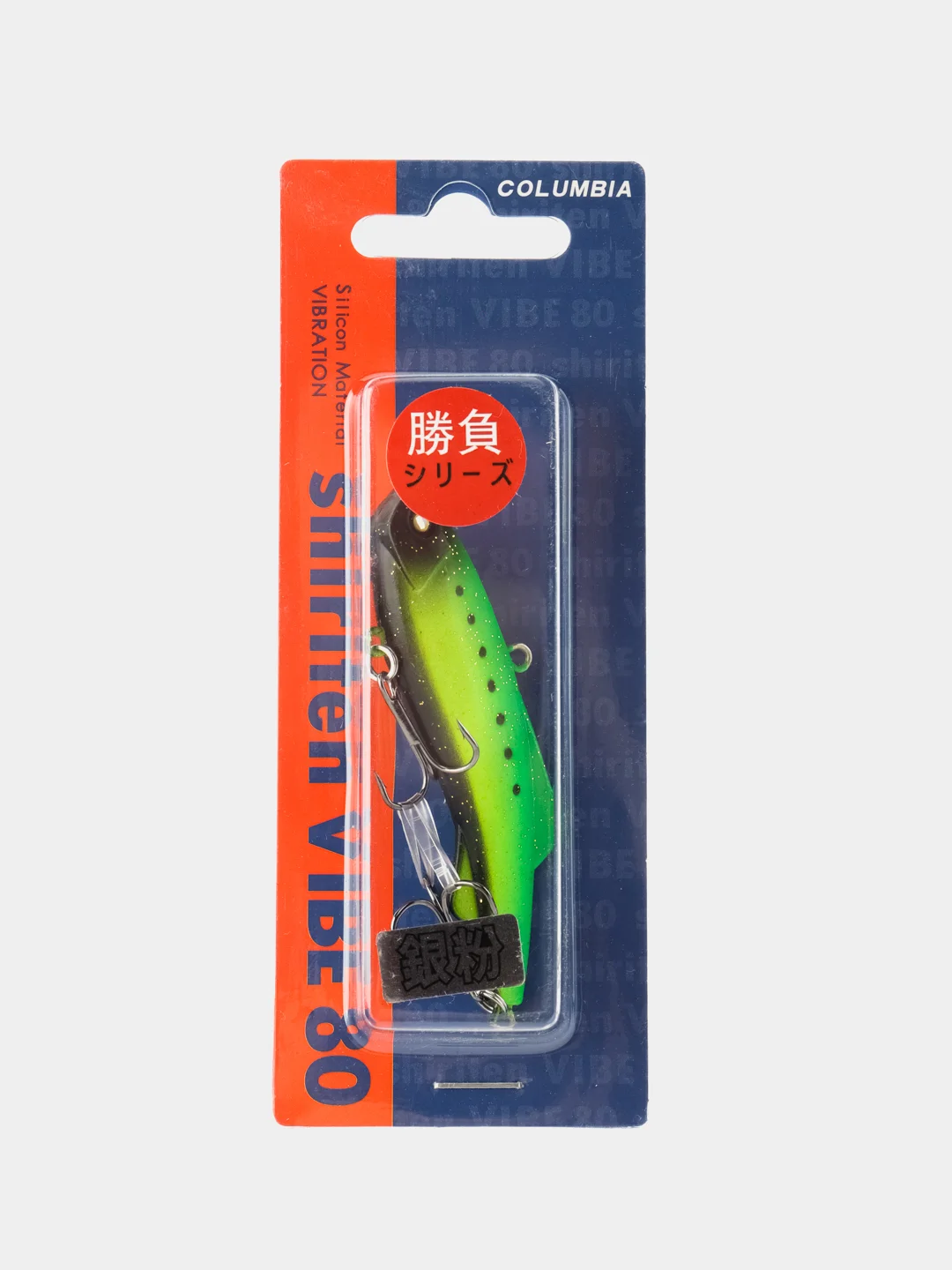 Тёмно-зелёный ратлин Columbia Shiriten VIB 80 mm, 28 г
