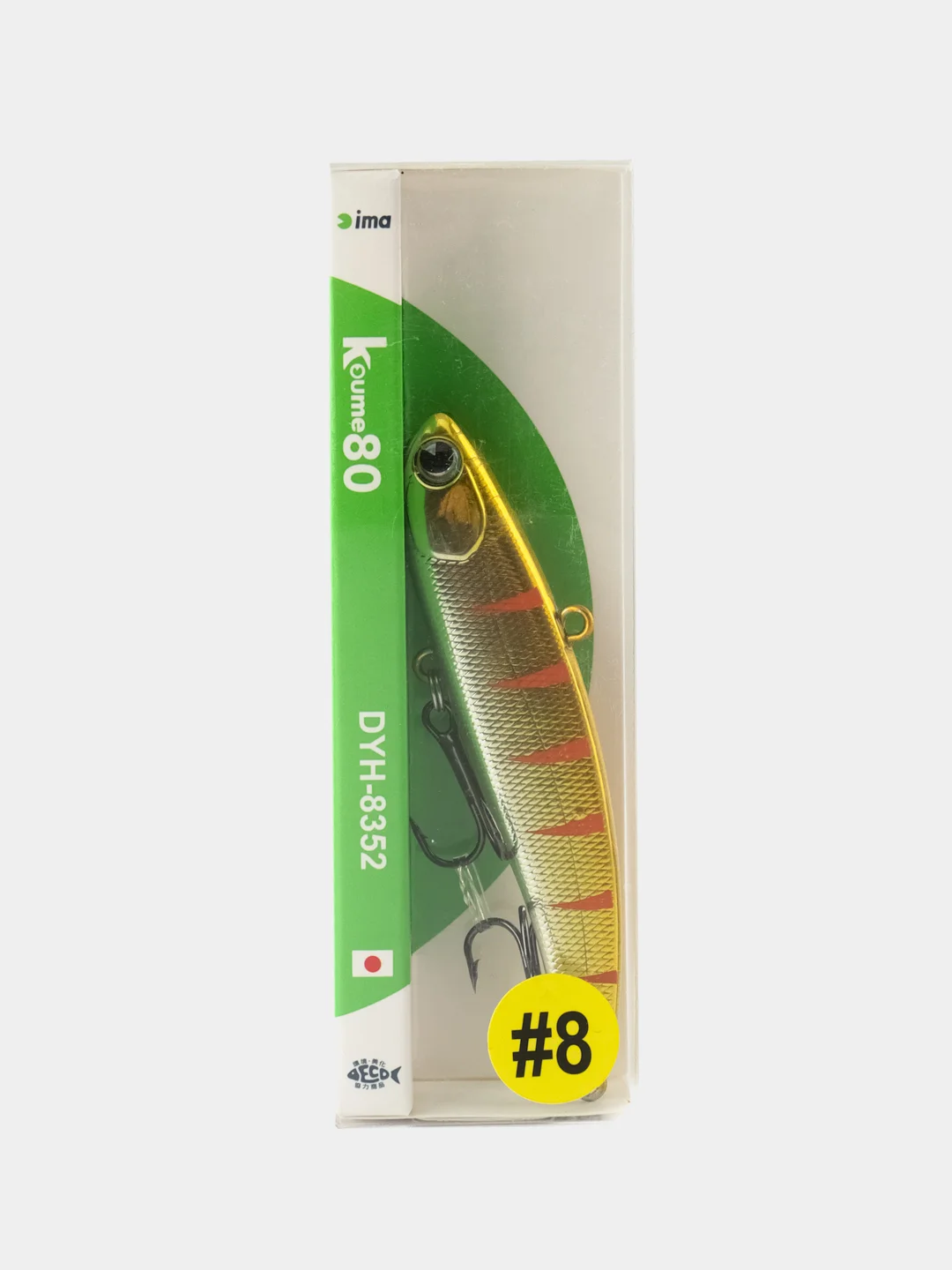 Оранжевый ратлин Columbia Koume VIB 80 mm, 16г