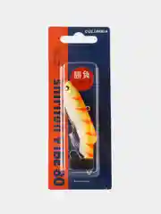 Оранжевый ратлин Columbia Shiriten VIB 80 mm, 28 г