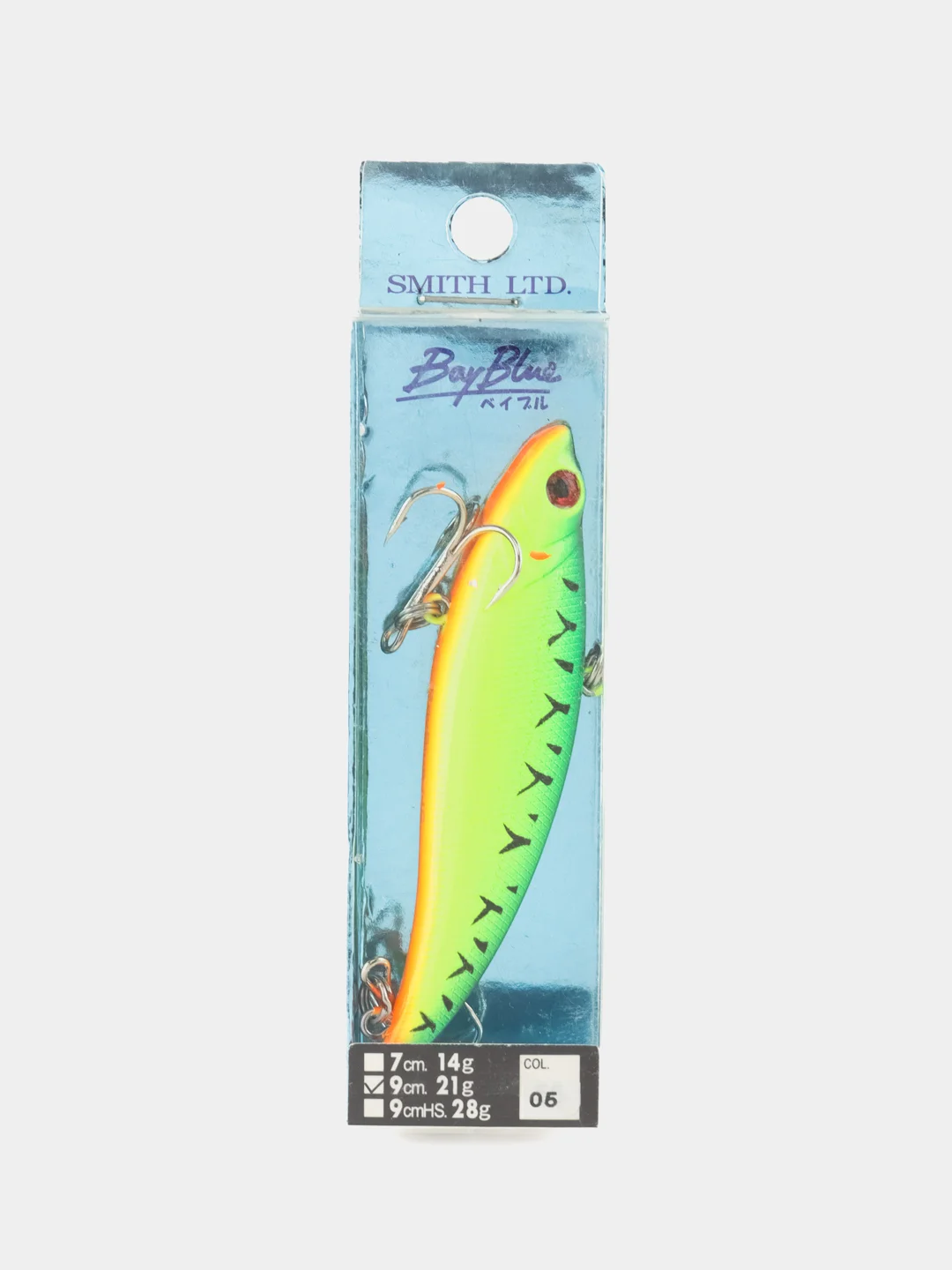 Зеленый ратлин Columbia Bay Blue 90 mm, 28 г