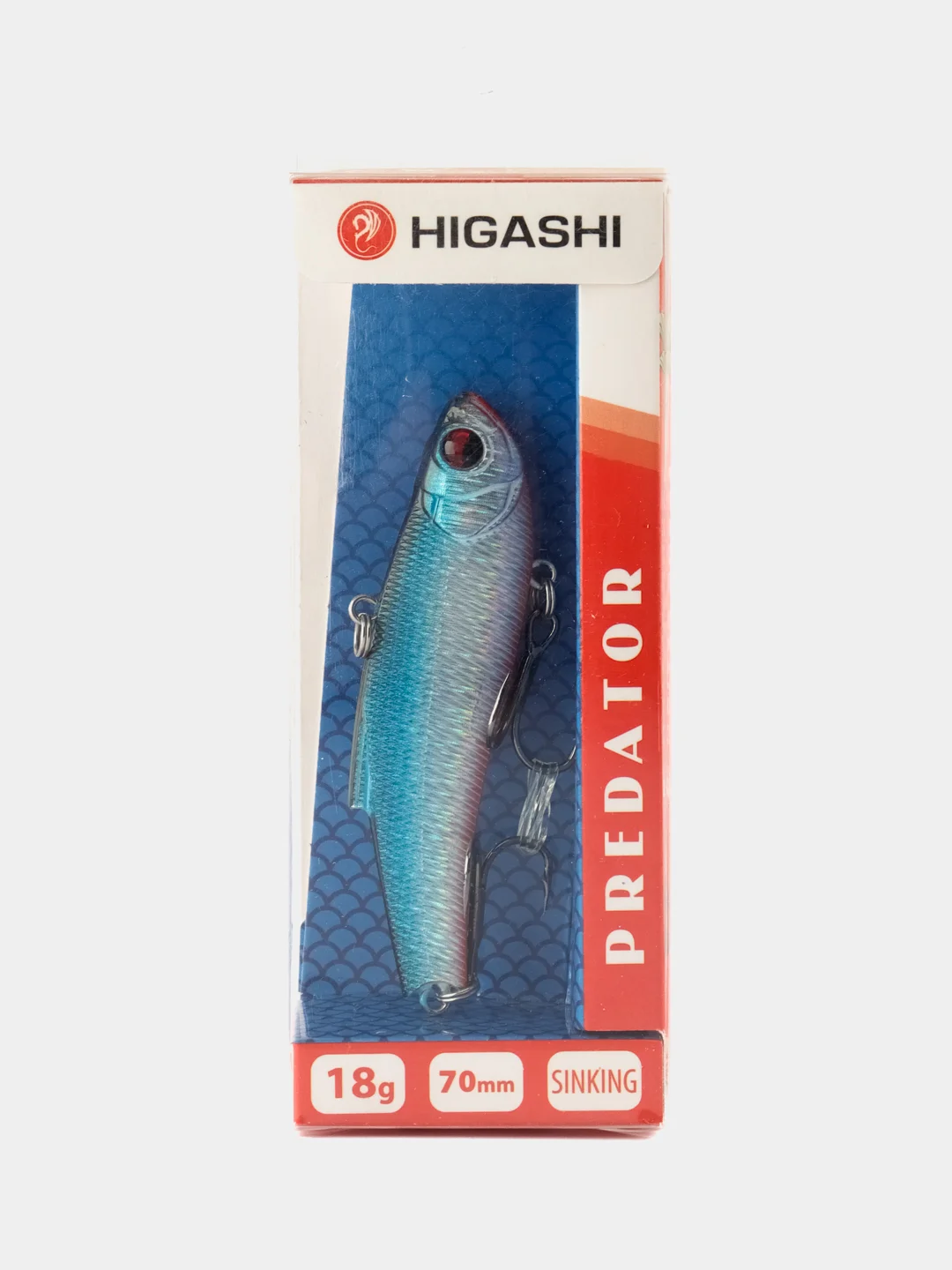 Индиго ратлин HIGASHI Predator VIB 70 mm, 18 г