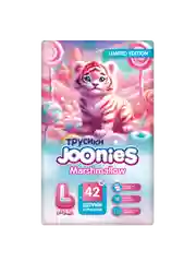 Подгузники-трусики JOONIES Marshmallow, размер L (9-14 кг), 42 штуки