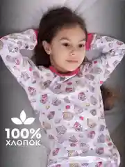 Пижама для девочки HABRO 100% хлопок