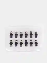 Черный фигурки героев, совместимо с лего (lego)