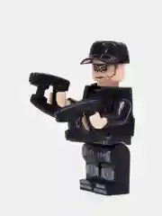 Черный фигурки героев, совместимо с лего (lego)