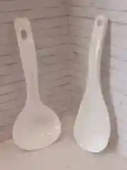 Белый набор половник и лопатка