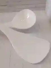 Белый набор половник и лопатка