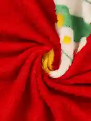 Красный плед новогодний из флиса, подарок на Новый год, 180*200 см