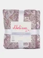 Покрывало двустороннее стеганное Mona Liza "Ажур" Пыльная Роза 200*220, 509175/1