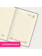 Ежедневник датированный 2025 Brauberg, планер планинг записная книжка А5, под кожу