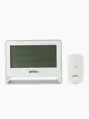 Часы-метеостанция Perfeo "Nuvole", серебряный, (PF-S3607B)