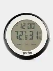 Часы-метеостанция Perfeo "Ike", (PF-F3305B) время, температура, влажность