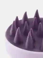 Фиолетовый массажная щетка для головы, массажная щетка для мытья волос,массажер для головы