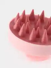 Розовый массажная щетка для головы, массажная щетка для мытья волос,массажер для головы