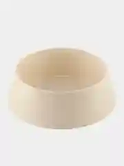Кремовый миска пластиковая для кошек и собак, поилка для корма и воды 0,3 л