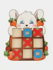 Белый настольная игра "Крестики-нолики"