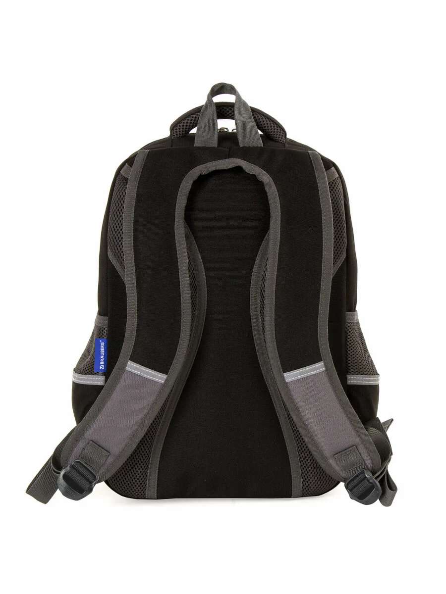 Рюкзак школьный для мальчика Brauberg Star, 1 отделение, 5 карманов, Spider, 229978