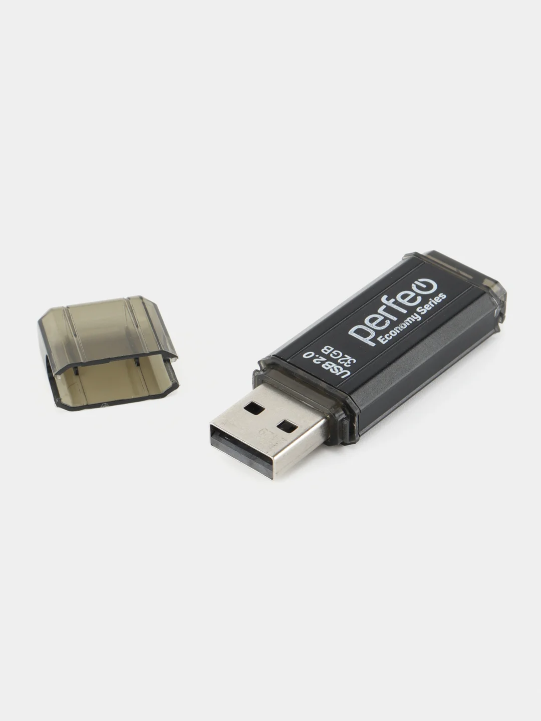 Черный флеш-накопитель Perfeo USB 32GB E02 economy series