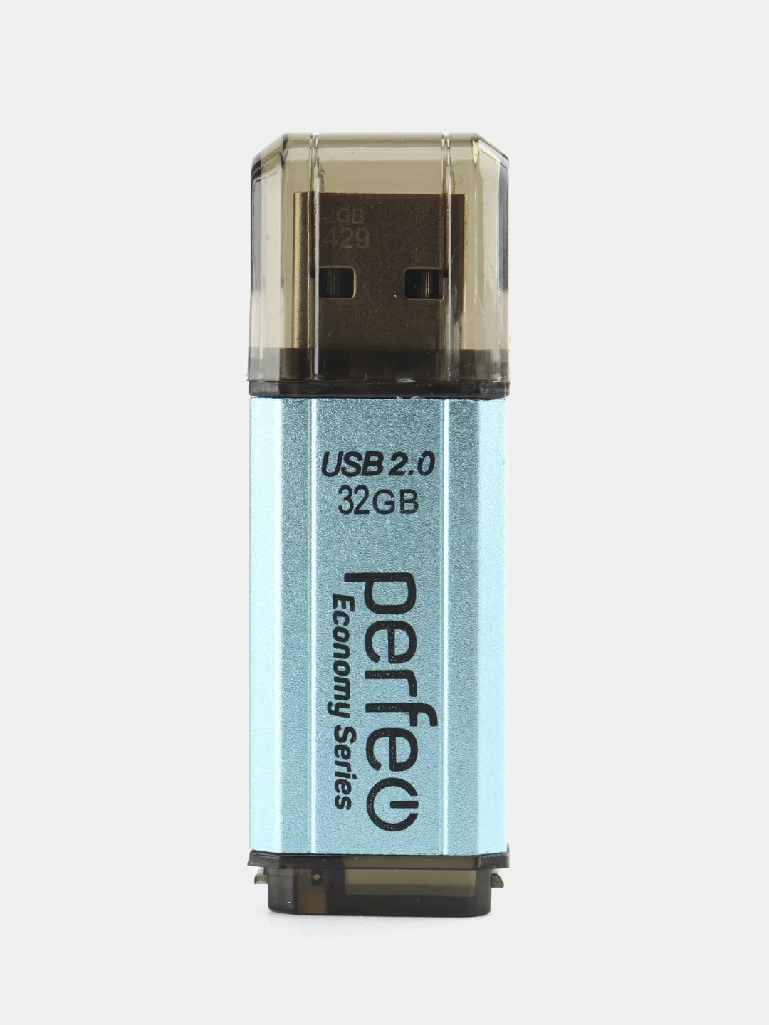 Голубой флеш-накопитель Perfeo USB 32GB E02 economy series