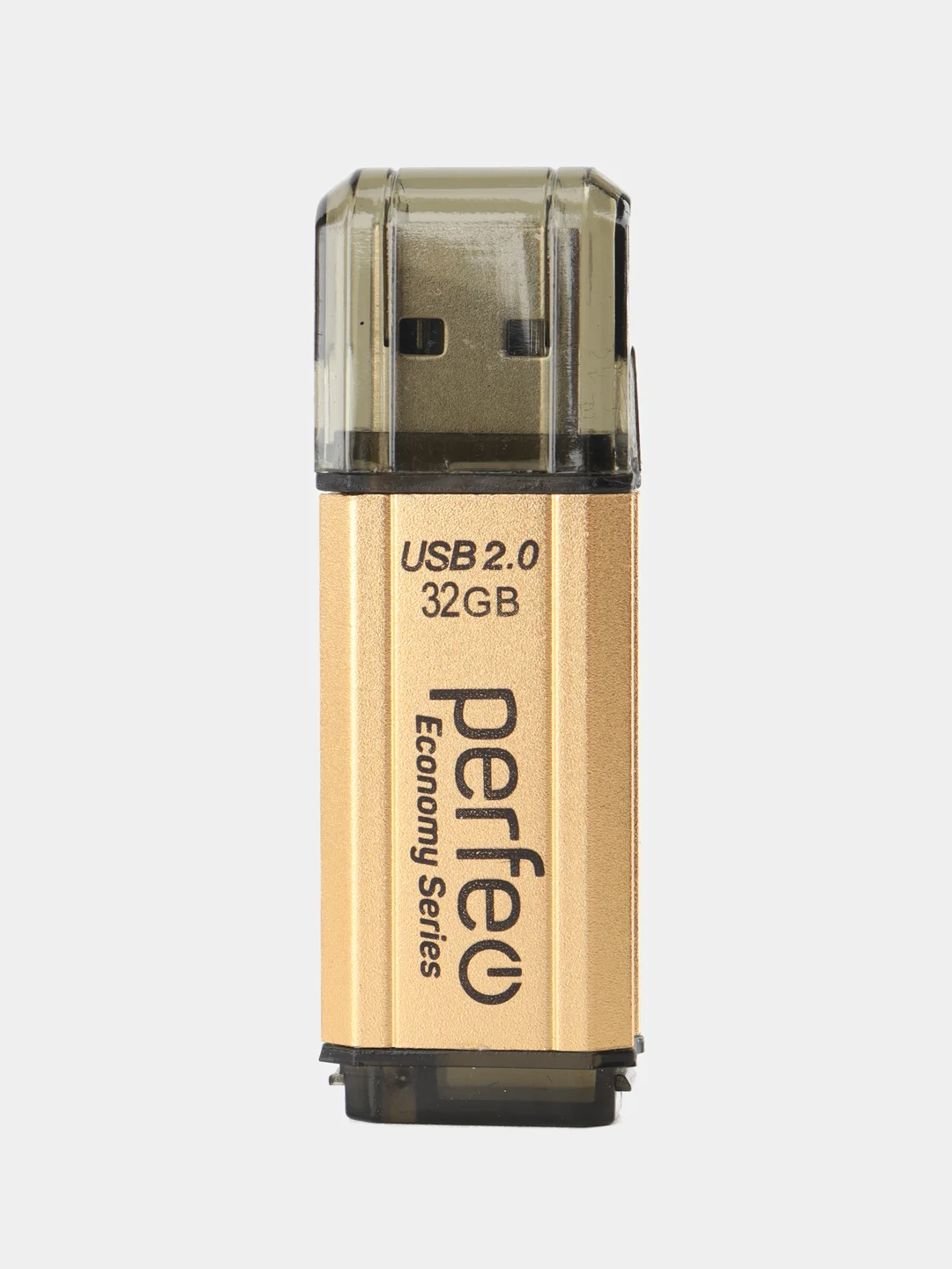 Золотой флеш-накопитель Perfeo USB 32GB E02 economy series