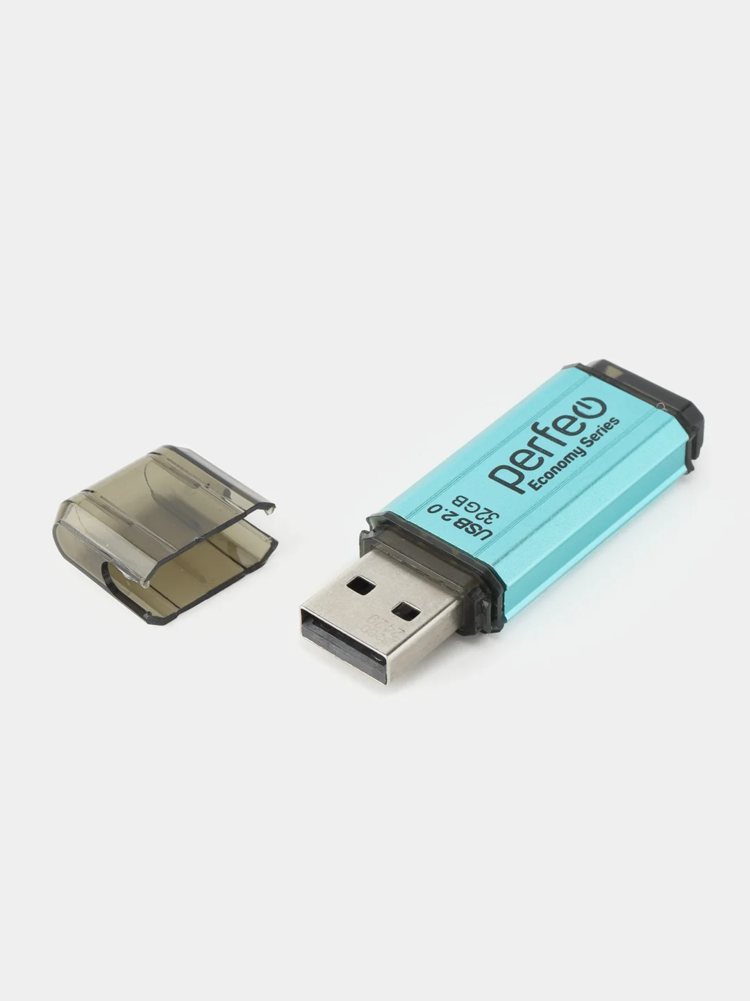 Зеленый флеш-накопитель Perfeo USB 32GB E02 economy series