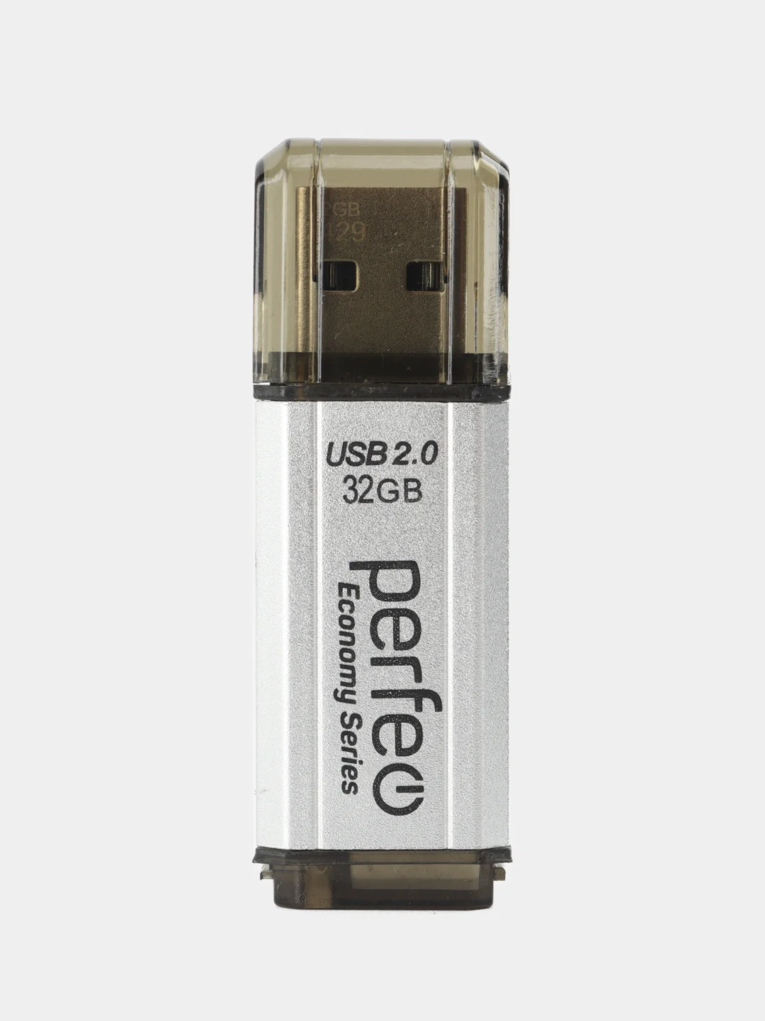 Серебряный флеш-накопитель Perfeo USB 32GB E02 economy series