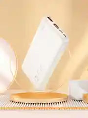 Белый повербанк Hoco J101/J101A 10000/20000 mAh с быстрой зарядкой 22.5W