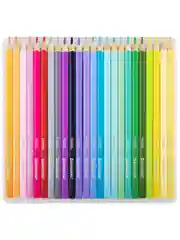 Карандаши цветные BRAUBERG PASTEL, 24 пастельных цвета, трёхгранные, грифель 3 мм, 181851