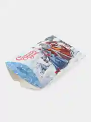 Белый коробка подарочная новогодняя складная фигурная в трех размерах
