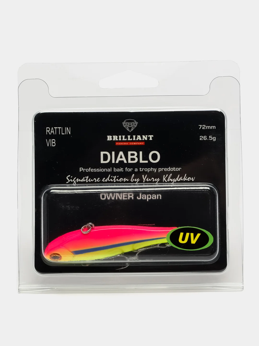 Коралловый ратлин Brilliant Diablo Vib 72S mm, 26,5 г