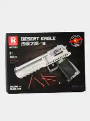 Конструктор сборный пистолет Desert Eagle 408 деталей