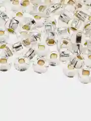Белый бисер чешский Preciosa 10/0 (Чехия), 10 гр