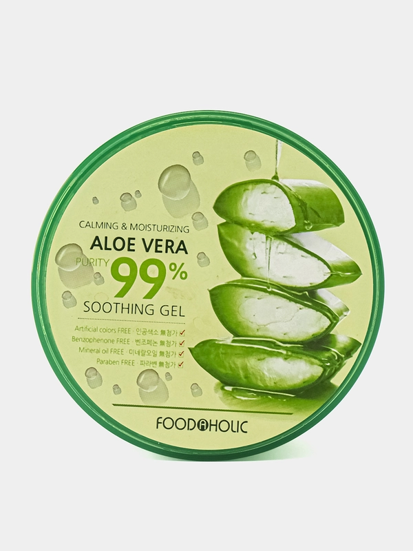Успокаивающий гель для лица и тела ALOE VERA 99% с экстрактом алоэ