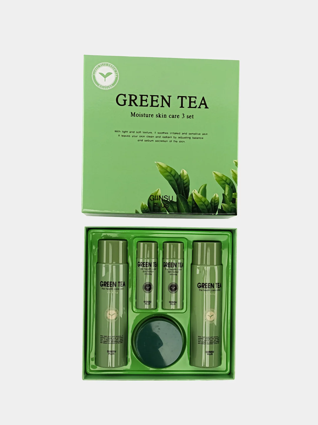 Набор для лица уходовый с зеленым чаем GIINSU SKIN CARE 3 SET (GREEN TEA)